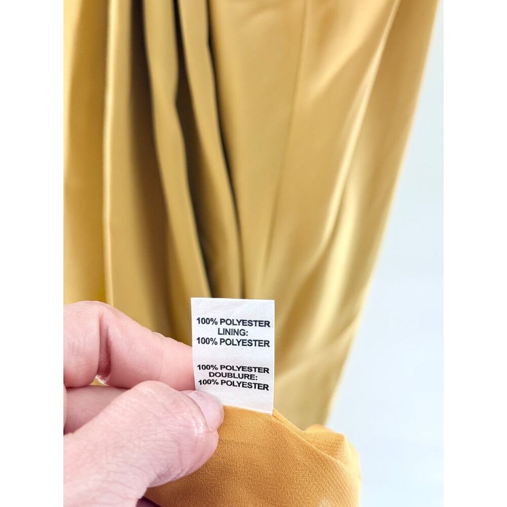 NWT Ramy Brook Exclusive Madison Long Sleeve Cutout Maxi Dress Honey Women's 8 - Picture 7 of 7